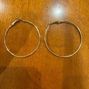 Elegant Gold Hoop Earrings